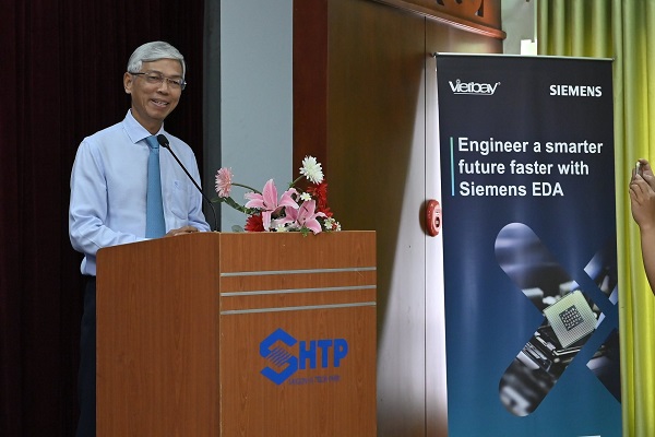 Thứ trưởng Bộ Khoa học và Công nghệ Bùi Thế Duy phát biểu tại sự kiện.